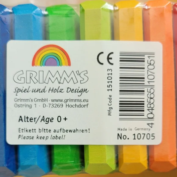 Unopened Retired Grimm's Sunset Rainbow Stacker
